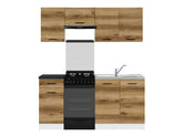 Junona Line kjøkkensett - Delano Eik - 170 cm
