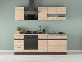 Junona Line kjøkkensett - Somona Eik - 220 cm