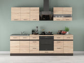 Junona Line kjøkkensett - Somona Eik - 260 cm