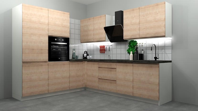 Family Line - Grå - 225x260 cm Family Line - Grå - 225x260 cm