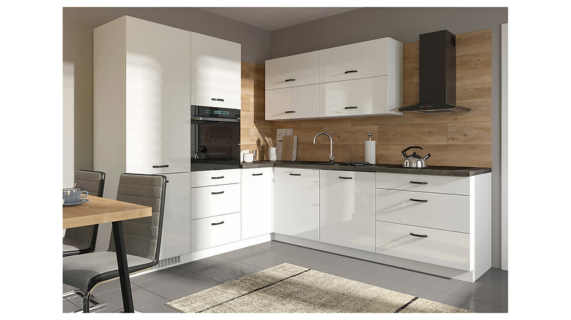 Family Line - Hvit Glans - 225x260 cm Family Line - Hvit Glans - 225x260 cm