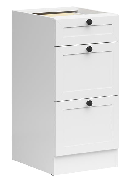 Junona Line - Underskap 40 cm - Skuffer - Hvit Junona Line - Underskap 40 cm - Skuffer - Hvit