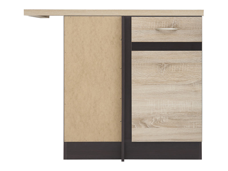 Junona Line - Hjørneskap 60 cm - Venstre - m. benkeplate - Somona Eik