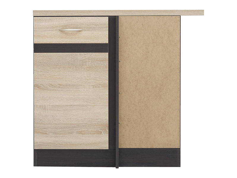 Junona Line - Hjørneskap 60 cm - Høyre - m. benkeplate - Somona Eik