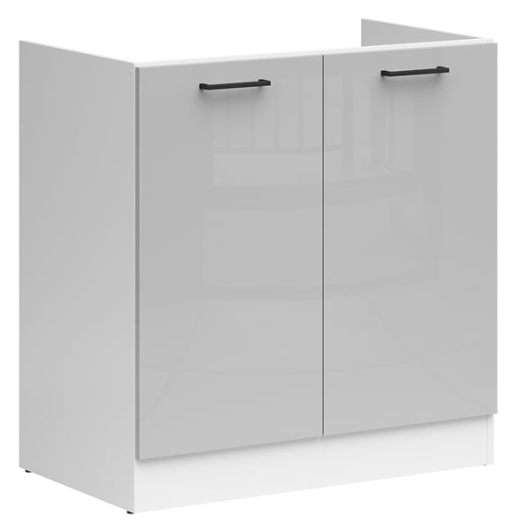 Junona Line - Underskap/Vask 80 cm - Grå Glans Junona Line - Underskap/Vask 80 cm - Grå Glans