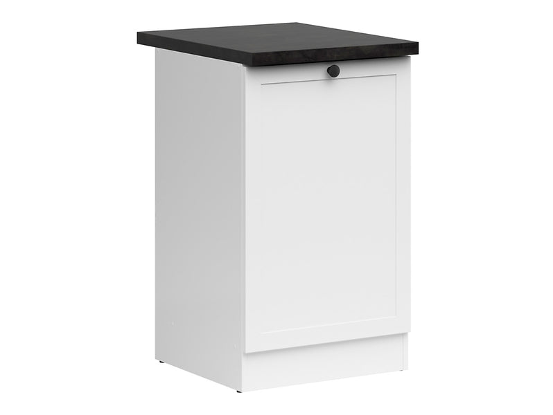 Junona Line - Underskap 50 cm - Venstre - m. benkeplate - Hvit