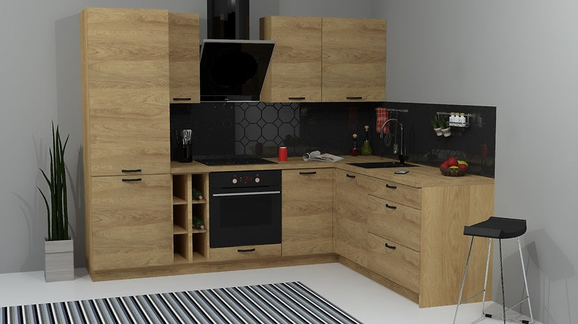 Family Line - Arlington Eik - 230x275 cm