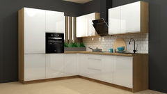 Family Line - Hvit Glans - 230x275 cm - SoleLine