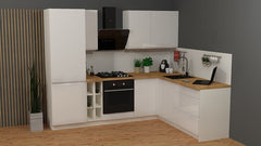 Family Line - Hvit Glans - 255x200 cm - SoleLine