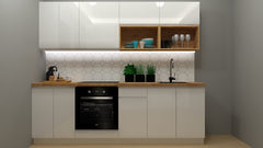 Family Line - Hvit Glans - 240 cm - SoleLine