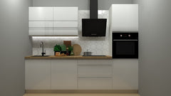 Family Line - Hvit Glans - 260 cm