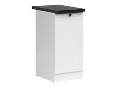 Junona Line - Underskap 40 cm - Venstre - m. benkeplate - Hvit