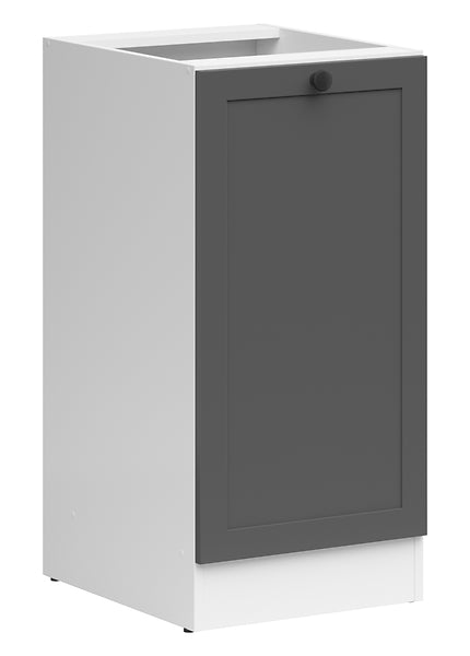 Junona Line - Underskap 40 cm - Høyre - Grafitt/Hvit