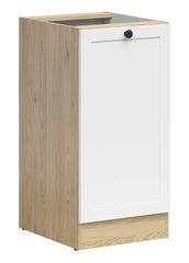 Junona Line - Underskap 40 cm - Dører - Høyre - Hvit/Eik