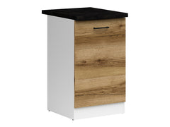 Junona Line - Underskap 50 cm - Venstre - m. benkeplate - Delano Eik