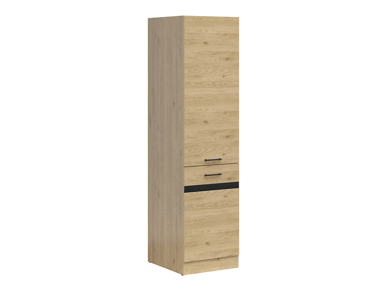 Junona Line - Høyskap 50 cm - Høyre - Bernstein Eik