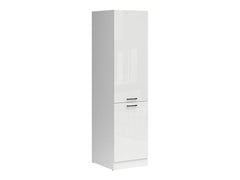 Junona Line - Høyskap 50 cm - Høyre - Hvit Glans