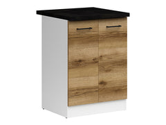 Junona Line - Underskap 60 cm - 2 Dørerer - m. benkeplate - Delano Eik