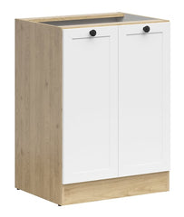 Junona Line - Underskap 60 cm - Dører - Hvit/Eik