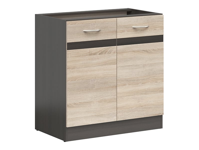 Junona Line - Underskap 80 cm - 2 Dører - Somona Eik