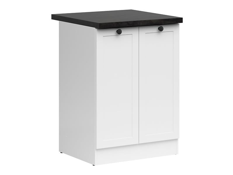 Junona Line - Underskap 60 cm - 2 Dørerer - m. benkeplate - Hvit