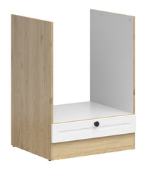 Junona Line - Underskap/Ovn 60 cm - Hvit/Eik