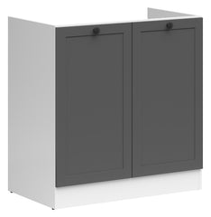 Junona Line - Underskap 80 cm - Grafitt/Hvit